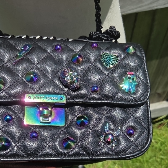Betsy Johnson Iridescent Halloween Inspired Purse - Picture 13 of 17